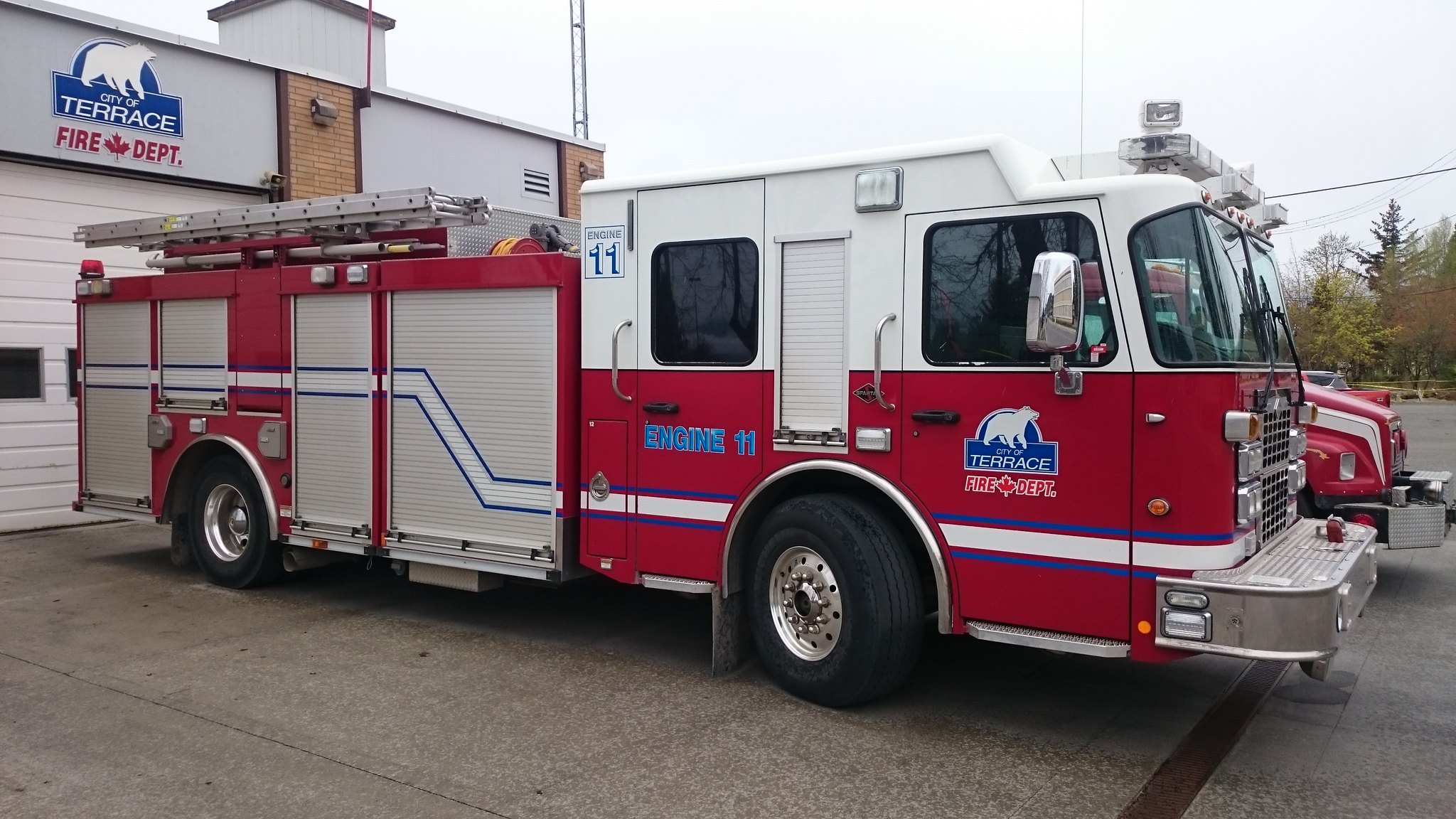 Terrace Fire Hall 3215 Eby St BC Fire Trucks