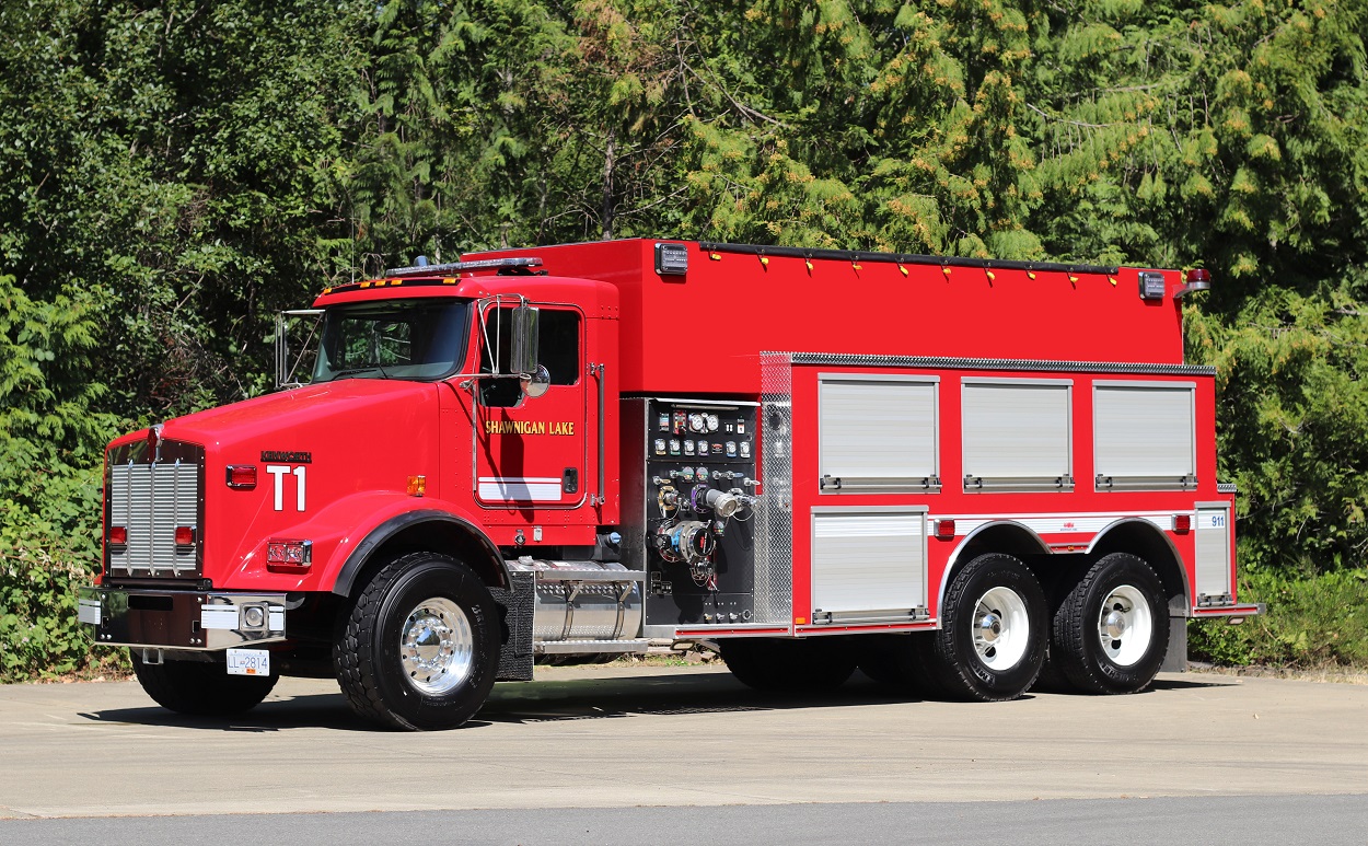 Shawnigan Lake Fire Hall 1 1620 Shawnigan Mill Bay Rd. BC Fire Trucks