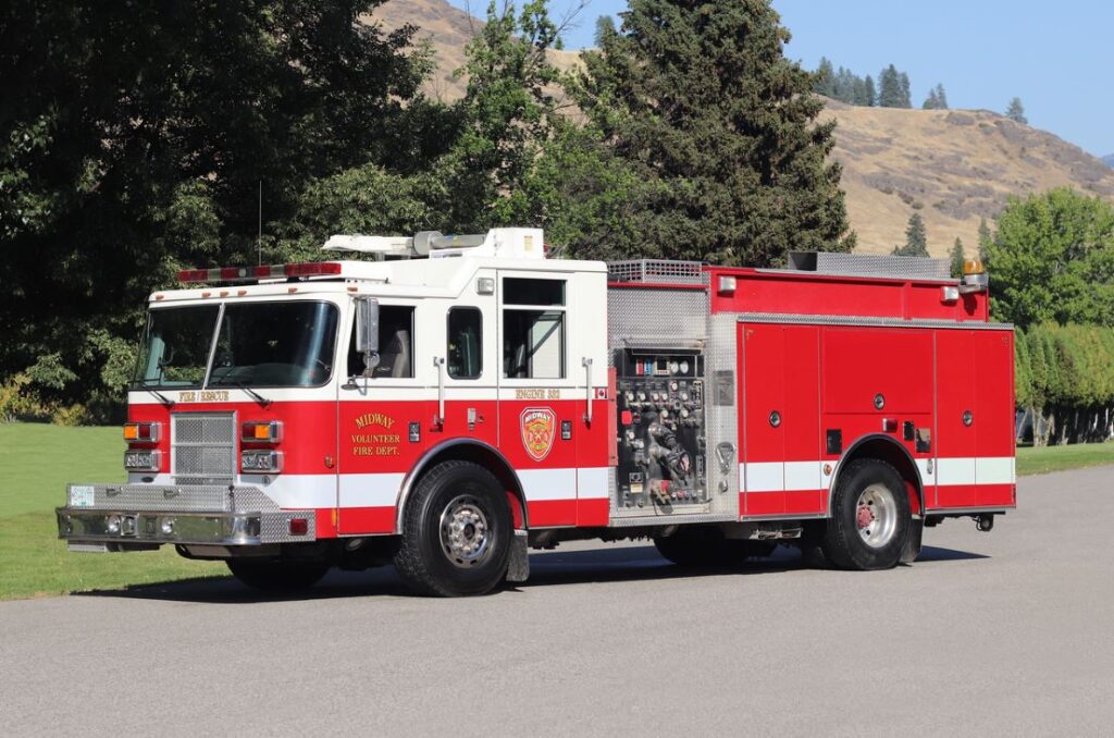 Midway Fire Hall – 661 Eighth Ave – BC Fire Trucks